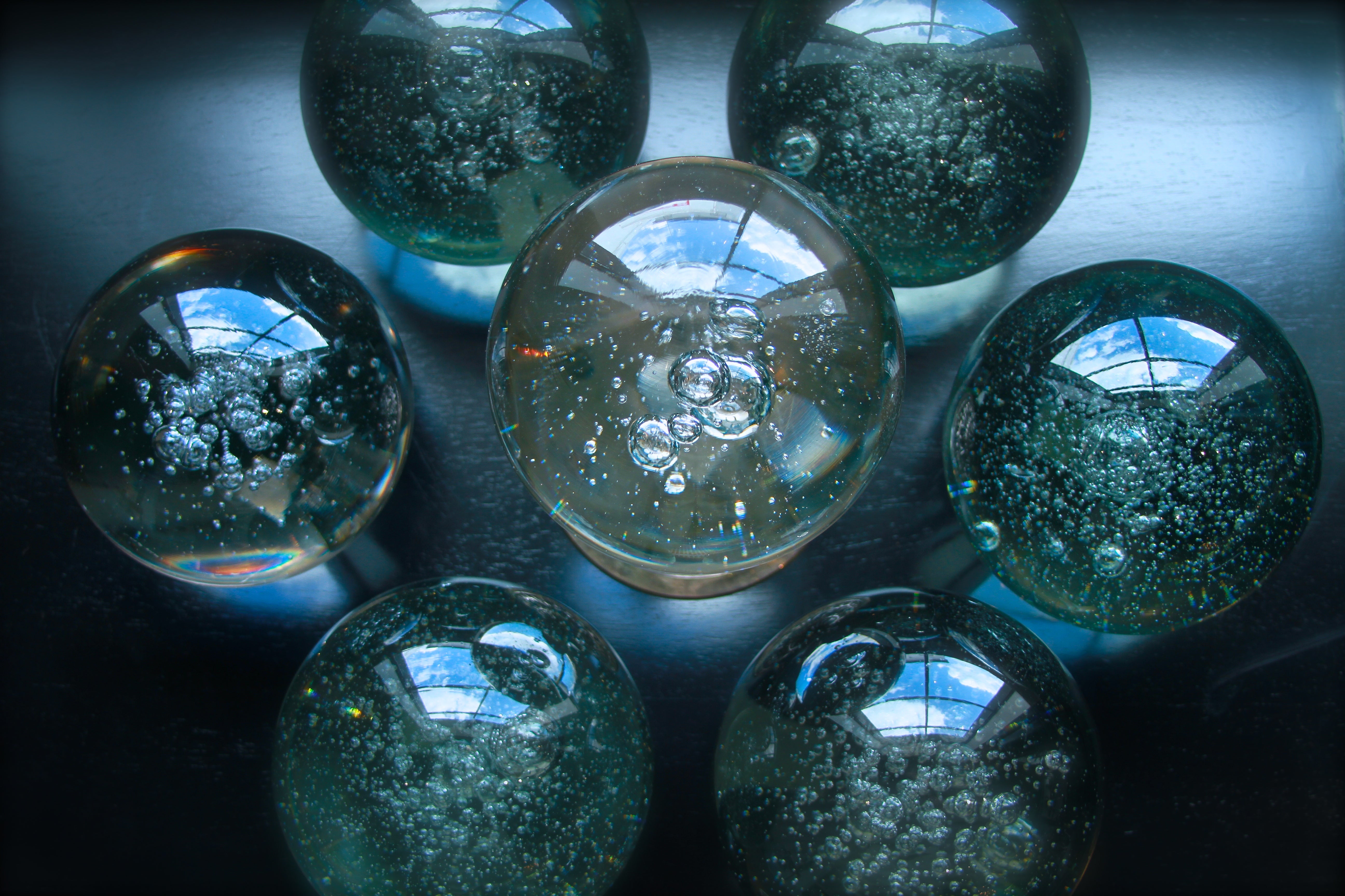 Vintage Glass Orbs
