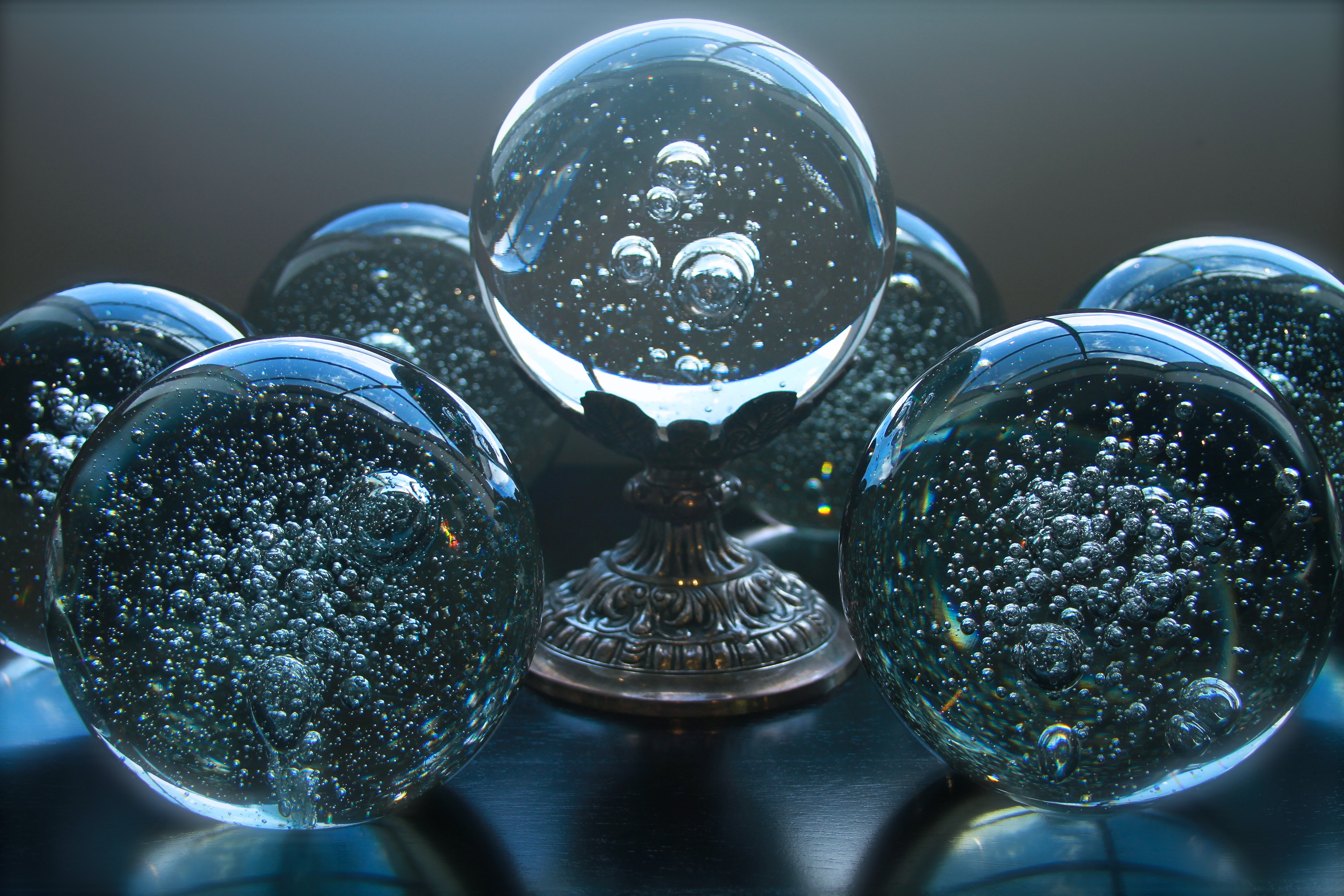 Vintage Glass Orbs